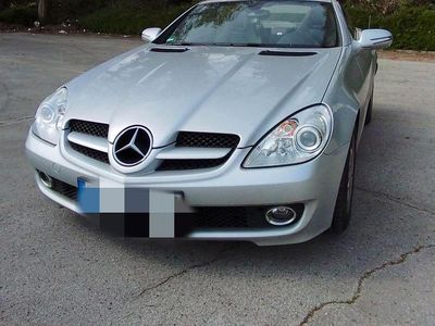 Usata Mercedes SLK200 184 CV (135 kW) 2010 Argento Cabrio
