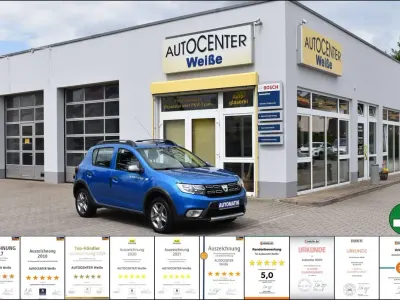 Gebraucht Dacia Sandero Prestige 90 PS (66 kW) 2017 Blau sky Kleinwagen