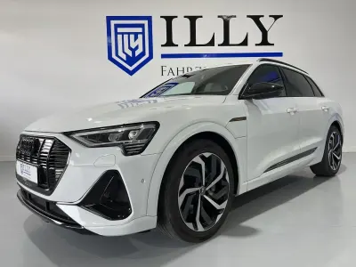 Gebraucht Audi e-tron S-Line 230 kW (313 PS) 2022 Weiß SUV