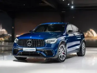 Second-hand Mercedes GLC63 AMG AMG 510 CP (375 kW) 2020 Albastru SUV