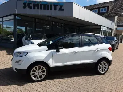 Gebraucht Ford Ecosport Titanium 125 PS (91 kW) 2020 Weiß SUV