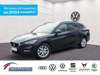 Gebraucht Seat Leon Style 150 PS (110 kW) 2022 Midnight schwarz metallic Kombi