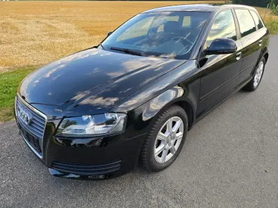 Gebraucht Audi A3 Ambiente 102 PS (75 kW) 2008 Schwarz Kleinwagen