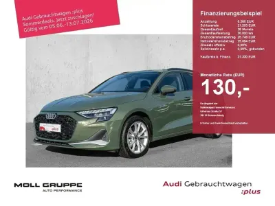 Gebraucht Audi A3 Advanced 116 PS (85 kW) 2025 Distriktgrün metallic Limousine