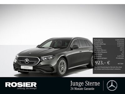 Grau / graphitgrau Gebraucht 2023 Mercedes E220 Premium Kombi | 61.485 € (Teuer)