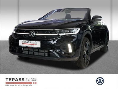Gebraucht VW T-Roc Cabriolet R-line 150 PS (110 kW) 2022 Schwarz Cabrio