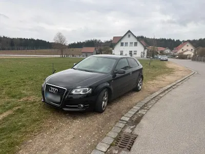 Gebraucht Audi A3 S-Line 140 PS (102 kW) 2010 Schwarz Kleinwagen