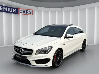 Gebraucht Mercedes CLA45 AMG Shooting Brake AMG 381 PS (280 kW) 2016 Weiß Kombi