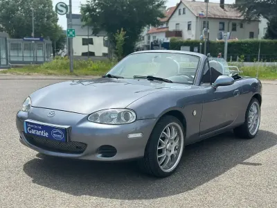 Gebraucht Mazda MX5 145 PS (106 kW) 2002 Grau Cabrio