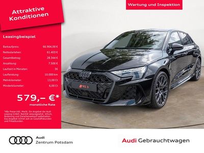 Gebraucht Audi RS3 Sportback Ambiente 400 PS (294 kW) 2025 Mythosschwarz metallic Kleinwagen