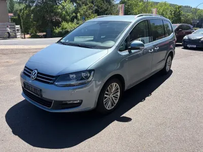 Gebraucht VW Sharan Cup 140 PS (102 kW) 2014 Horizon blue metallic Van / Kleinbus