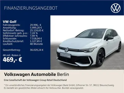 Gebraucht VW Golf VIII R-line 150 PS (110 kW) 2025 Oryxweiß perlmutteffekt Limousine