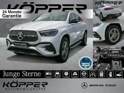 Gebraucht Mercedes GLE350 AMG Line Premium Plus 333 PS (244 kW) 2025 Weiß Coupé