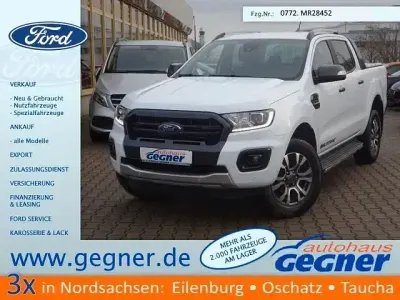 Brugt Ford Ranger Wildtrack 213 HK (156 kW) 2021 Hvid Pickup / Ladvogn