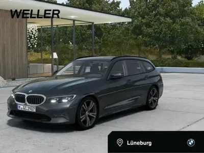 Gebraucht BMW 320 Advantage 190 PS (139 kW) 2020 Mineralgrau (grau) Kombi