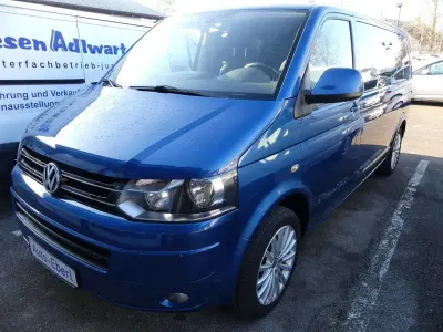 Second-hand VW T5 Comfortline 179 CP (131 kW) 2012 Albastru Van