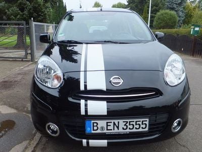 Gebraucht Nissan Micra Acenta 109 PS (80 kW) 2011 Schwarz metallic Kleinwagen