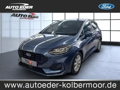 Gebraucht Ford Fiesta ST-Line X 125 PS (91 kW) 2023 Chromablau (metallic) Kleinwagen