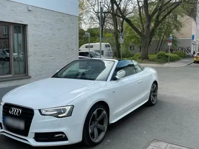 Gebraucht Audi A5 Cabriolet S-Line 177 PS (130 kW) 2013 Weiß Cabrio