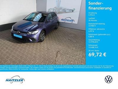 Grau Gebraucht 2024 VW Polo IQ Drive Limousine | 19.980 € (Guter Preis)