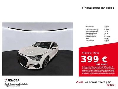 Gebraucht Audi A3 Sportback e-tron 204 PS (150 kW) 2022 Weiß Kleinwagen