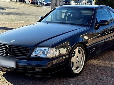 Gebraucht Mercedes SL320 231 PS (169 kW) 1996 Schwarz Cabrio
