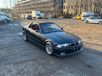 Gebraucht BMW 325 Cabriolet 192 PS (141 kW) 1994 Schwarz Cabrio