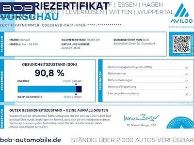 Usado Renault Zoe Experience 80 kW (109 CV) 2022 Gris Utilitario