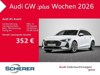 Gebraucht Audi A5 Ambiente 204 PS (150 kW) 2025 Gletscherweiß metallic Kombi