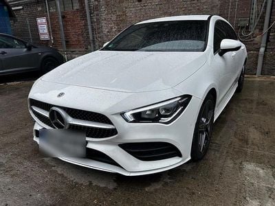Gebraucht Mercedes CLA220 Shooting Brake AMG line 190 PS (139 kW) 2021 Weiß Kombi