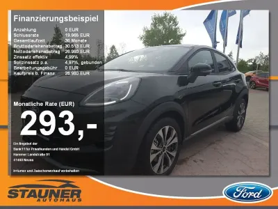 Neu Ford Puma Titanium 125 PS (91 kW) 2026 Agateblack SUV
