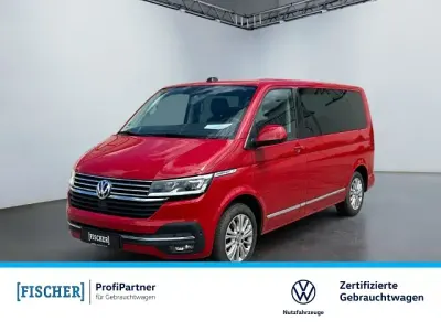 Gebraucht VW Multivan Generation Six 150 PS (110 kW) 2022 Rot Van / Kleinbus