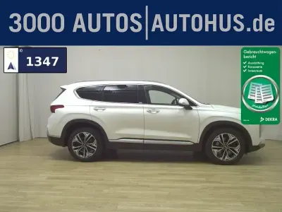 Gebraucht Hyundai Santa Fe Premium 200 PS (147 kW) 2020 Weiß SUV