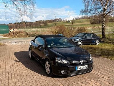 Usata VW Golf 105 CV (77 kW) 2011 Nero Cabrio