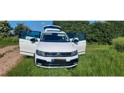 Gebraucht VW Tiguan R-line 150 PS (110 kW) 2017 Weiß SUV