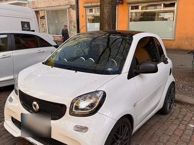 Second-hand Smart ForTwo Coupé Brabus 71 CP (52 kW) 2015 Alb Coupe