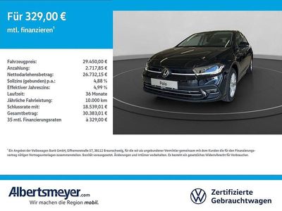 Usata VW Polo Style 116 CV (85 kW) 2024 Nero Utilitaria