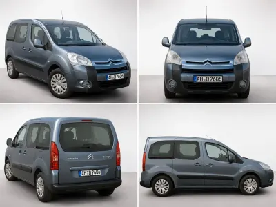 Gebraucht Citroën Berlingo 90 PS (66 kW) 2010 Grau Van / Kleinbus