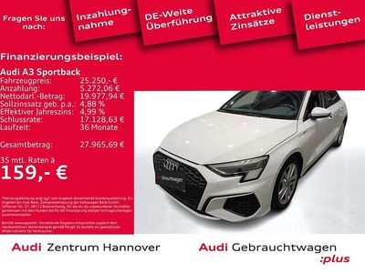 Gebraucht Audi A3 S-Line 204 PS (150 kW) 2022 Ibisweiß Limousine