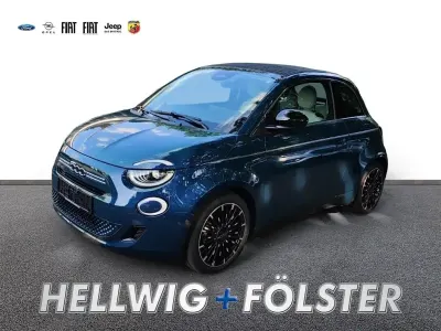 Neu Fiat 500C La Prima 65 PS (47 kW) 2026 Ozean grün Cabrio