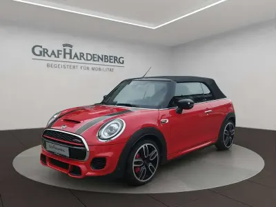 Brugt Mini John Cooper Works Cabriolet 231 HK (169 kW) 2020 Rød Cabriolet
