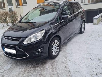 Schwarz Gebraucht 2013 Ford Grand C-Max Titanium Van / Kleinbus | 6.900 € (Fairer Preis)