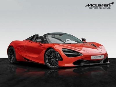 Neu McLaren 720S 721 PS (530 kW) 2025 Orange Cabrio