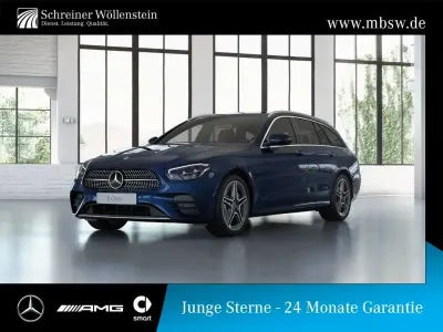 Gebraucht Mercedes E300 AMG 194 PS (142 kW) 2022 Metalliclack nautikblau Kombi