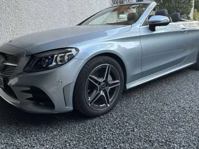 Gebraucht Mercedes C200 AMG 184 PS (135 kW) 2022 Silber Cabrio