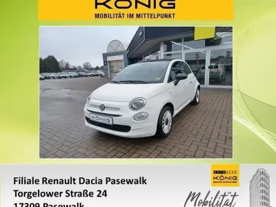 Brugt Fiat 500C 69 HK (50 kW) 2023 Hvid Cabriolet