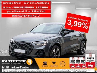 gebraucht Audi Q3 Sportback 40 TDI quattro S line Leder+20Z+ACC+360+eHeckkl+LED+MMI+SHZ+Privacy