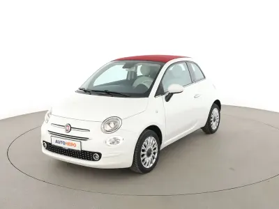 Gebraucht Fiat 500C Lounge 69 PS (50 kW) 2020 Weiß Cabrio