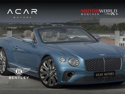 Gebraucht Bentley Continental GT Convertible 549 PS (403 kW) 2022 Blau Cabrio