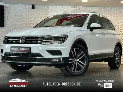 Gebraucht VW Tiguan Highline 190 PS (139 kW) 2019 Pure white SUV